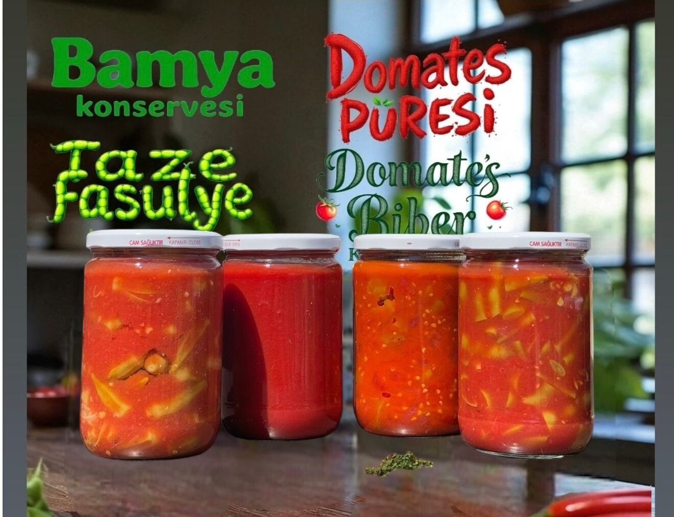 AVANTAJLI 4 LÜ KONSERVE PAKETİ