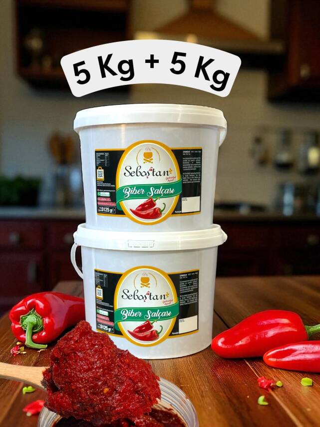 Avantajlı 2 Li Biber Salçası paketi (5kg+5kg) - 1