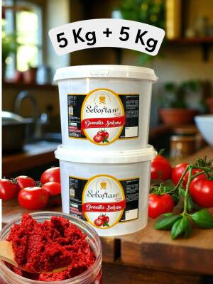 Avantajlı 2 Li Domates Salçası (5kg+5kg) - Seboş'tan