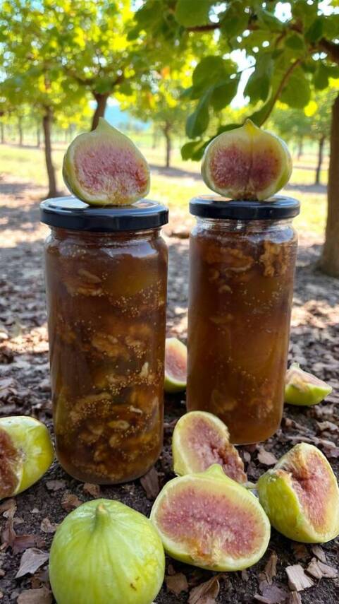 CEVİZLİ KURU İNCİR REÇELİ - 1