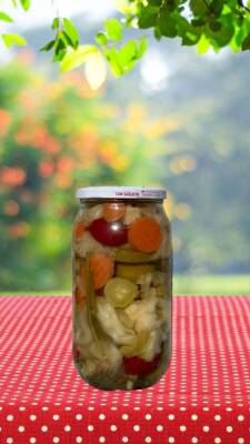 KARIŞIK LAHANA TURŞUSU 1 KG - Seboş'tan