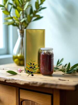 NATURAL BİRİNCİ 5 L ZEYTİNYAĞI + DOMATES SALÇASI 1 KG - Seboş'tan